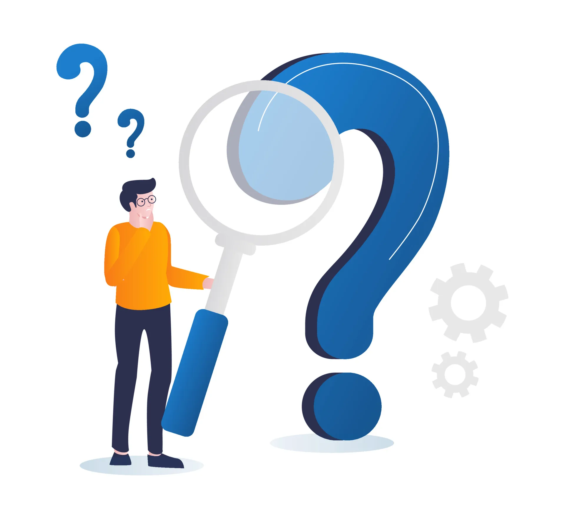 تفاوت نرم افزار و سخت افزار کامپیوتر چیست؟ | ویژگی ها، اهمیت و عملکرد هر کدام در فناوری اطلاعات (It)| 12 Vecteezy Isometric Illustration Concept Looking For A Question Mark 9160101